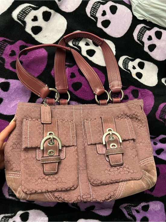 Coach Handbags - Coach mauve soho bag